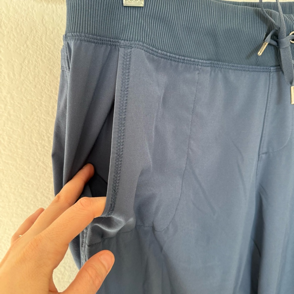 Athleta Navy Blue Jogger Pants Size 4 - Picture 2 of 6